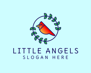 Little Red Bird logo design