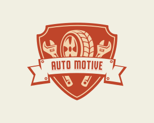 Auto Mechanic Tools logo design