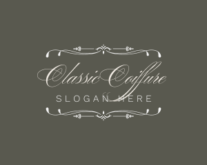 Classic Calligraphy Wordmark logo design