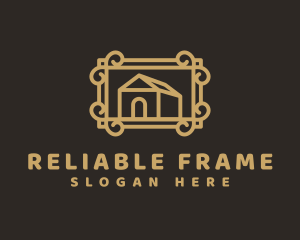 House Frame Realty logo design