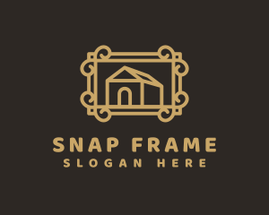 House Frame Realty logo design