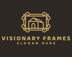 House Frame Realty logo design