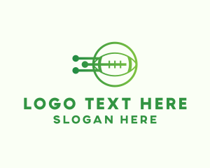 Green Football Tech logo