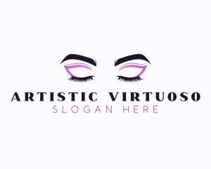 Eyeshadow Beauty Makeup  logo design