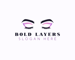 Eyeshadow Beauty Makeup  logo design