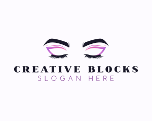 Eyeshadow Beauty Makeup  logo design