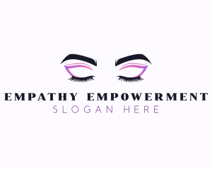 Eyeshadow Beauty Makeup  logo design