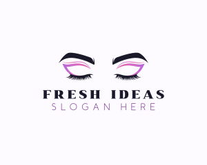 Eyeshadow Beauty Makeup  logo design