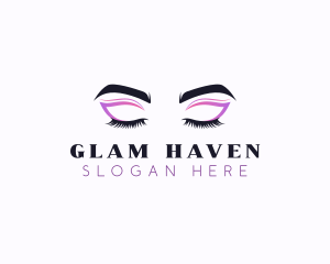 Eyeshadow Beauty Makeup  logo design