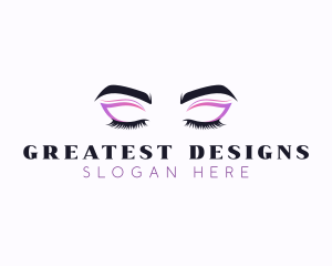 Eyeshadow Beauty Makeup  logo design