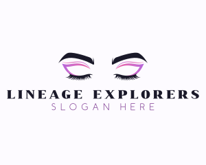 Eyeshadow Beauty Makeup  logo design