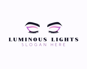 Eyeshadow Beauty Makeup  logo design