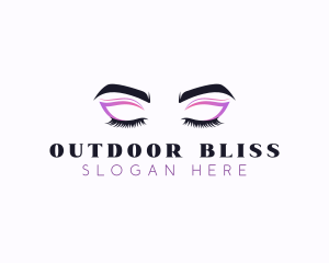 Eyeshadow Beauty Makeup  logo design