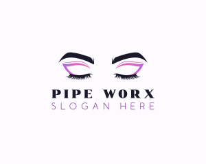 Eyeshadow Beauty Makeup  logo design