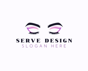 Eyeshadow Beauty Makeup  logo design