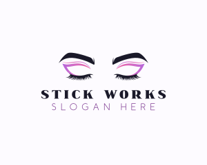 Eyeshadow Beauty Makeup  logo design