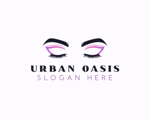 Eyeshadow Beauty Makeup  logo design