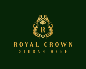 Royal Crown Shield logo design