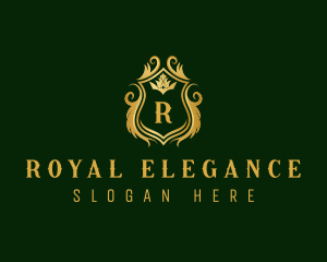 Royal Crown Shield logo design