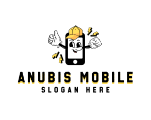 Cellphone Repair Technician logo design