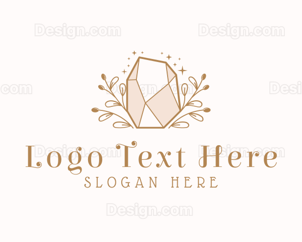 Jewel Gemstone Nature Logo