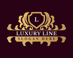 Luxury Royal Shield logo design