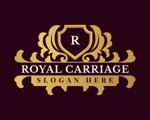 Luxury Royal Shield logo design