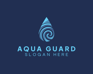 Pure Water Sanitizer  logo design