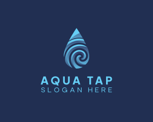 Pure Water Sanitizer  logo design