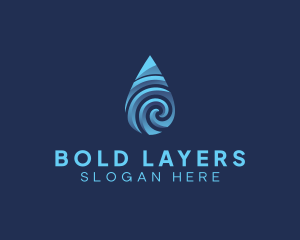 Pure Water Sanitizer  logo design