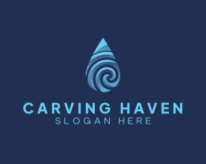 Pure Water Sanitizer  logo design