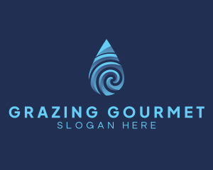 Pure Water Sanitizer  logo design