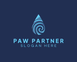 Pure Water Sanitizer  logo design