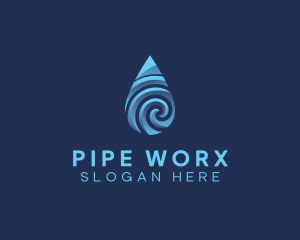 Pure Water Sanitizer  logo design