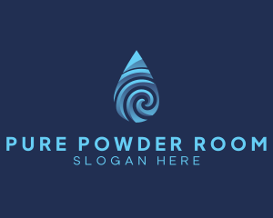 Pure Water Sanitizer  logo design