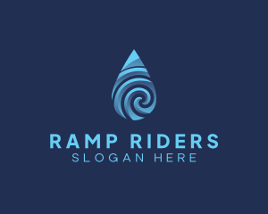 Pure Water Sanitizer  logo design