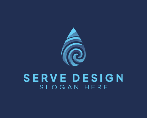 Pure Water Sanitizer  logo design