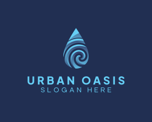 Pure Water Sanitizer  logo design