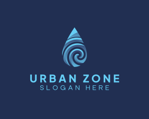 Pure Water Sanitizer  logo design