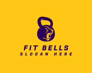 Kettlebell Fitness Animal logo design