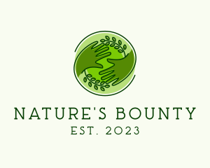 Nature Hands Spa  logo design