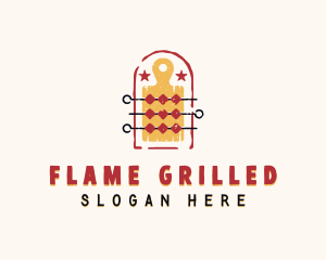 Barbecue Kebab Grill logo design