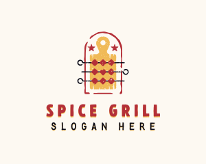 Barbecue Kebab Grill logo design