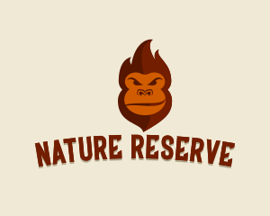 Wild Gorilla Avatar logo design