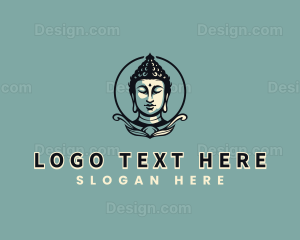 Sacred Buddhist Serene Logo