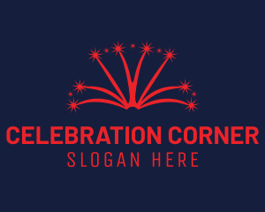 Star Pyrotechnics Celebration logo design