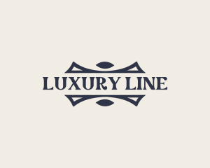 Luxury Ornament Wordmark logo design