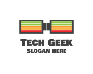 Charge Geek Glasses logo design