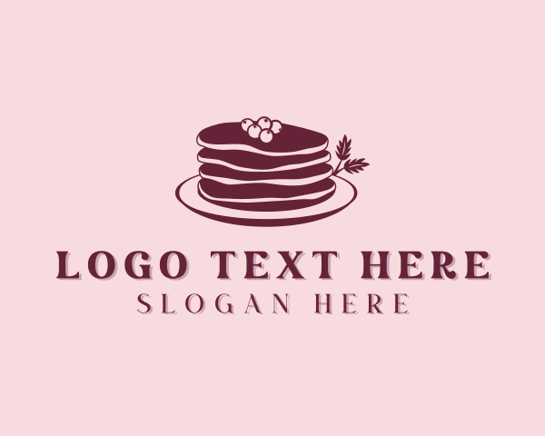 Pancake logo example 3