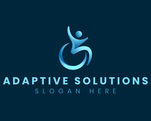 Human Disability Care logo design